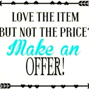 ❤️ OFFERS WELCOME ❤️